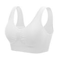 thumbnail image 6 of Coobie Women's Seamless Full Coverage Comfort Bra 9060,White,Medium Size, 6 of 9