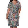 thumbnail image 2 of Vestido de noche bohemio, 2 of 6