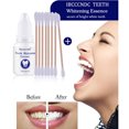 thumbnail image 2 of Esencia De Blanqueamiento  Serum Stains Remove Liquid 10ml + 10Pcs Cotton Swab Sunnimix Agua para blanquear los dientes, 2 of 8