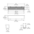 thumbnail image 5 of Mayne Valencia 48" x 10" x 10" Self-Watering Polyethylene Window Box - Espresso, 5 of 5