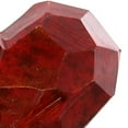 thumbnail image 4 of Benzara BM229881 Stéatite à Facettes Coeur Accent Décor & 44; Rouge - Moyen, 4 of 5