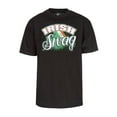 thumbnail image 1 of T-shirt Graphique Irlandais Swag pour Hommes Noir, Moyen, 1 of 1