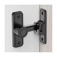thumbnail image 4 of Pestillos de puerta de alta resistencia, cerradura de puerta de granero de ángulo recto, cerradura antirrobo para puerta corredera de jardín Bl, 4 of 5
