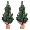 thumbnail image 2 of Vickerman LF203415 15 Po. Toile de Jute Épicéa Bleu - 2 Pcs, 2 of 4