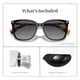 thumbnail image 2 of Anteojos de Sol Ralph Lauren Vvcv RA5293 6037T3 Negros Brillantes 56 mm, 2 of 4