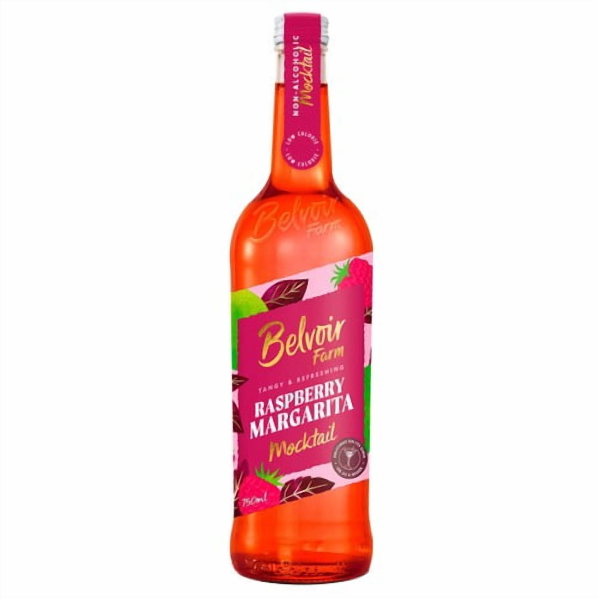 Belvoir Farm Raspberry Margarita Mocktail 750ml, British Import (Pack of 2)