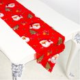 thumbnail image 3 of Maoww Christmas Table Flag Dining Room Restaurant Party Wedding Decoration Table Runner Home Tablecloth, 3 of 8