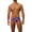 Pink, variant on XDZJLR Swim Briefs Men Swimwear Low Rise Swimming Briefs With Adjustable Drawstring Breathable Beachwear Purple