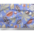 thumbnail image 2 of Soimoi Rayon Fabric Berries,Oak Chestnut Leaves Decor Fabric Printed Yard 42 Inch Wide, 2 of 3