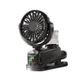 thumbnail image 1 of Elodie Clip on Fan Decor Multifunctional Cooling Spray for Dormitory Office Outdoor Black, 1 of 8