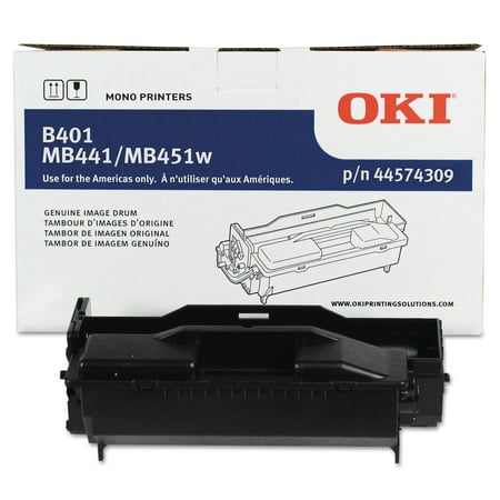 - Oki 44574309 Drum, Black