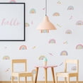 thumbnail image 5 of Rainbow Wall Stickers Decals Cute Colorful Rainbow Stickers Wallpaper Modern Wall Art Decals Waterproof Removable Vinyl Decals for Kids Girls Room, 5 of 7