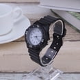 thumbnail image 3 of Relojes de moda para niñas, con correa de silicona, para niños, deportivos, de cuarzo, en blanco y negro (número 4), 3 of 5