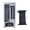 Silver, variant on ANXPTIME A07 HTPC Mini ITX Chassis Game Computer Case USB3.0 Support Graphics Card RTX2070 PCIE3.0 Cable Aluminum Case