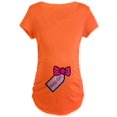 thumbnail image 1 of CafePress - Baby Girl Maternity T Shirt - Maternity Dark T-Shirt, 1 of 1