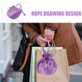 thumbnail image 3 of KAKOWELY Decorativo Violeta Con De Cordón Y Asa Para Transportar Objetos Personales, 3 of 6