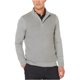 thumbnail image 2 of Perry Ellis Mens Colorblocked 1/4 Zip Pullover Sweater, Gris, XX-Large Perry Ellis Pull-over, 2 of 2
