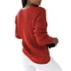 thumbnail image 4 of Sexy Dance Suéteres de punto cálidos de invierno acogedor para mujer, suéter de punto grueso, suéter de trabajo con Cable para mujer, 4 of 8