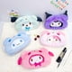 thumbnail image 4 of Lindo estuche de peluche kawaii con cremallera, ideal para artículos de oficina, papelería y como neceser de anime., 4 of 6