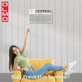 OLMO 12000 BTU 115V WallMounted Air Conditioning Unit with Smart Kit
