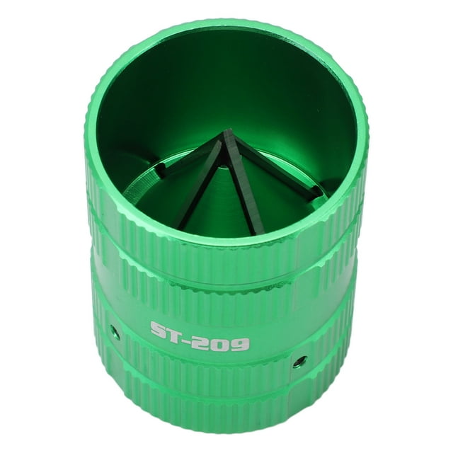 Pipe Reamer, 2.0in Diameter Aluminum Alloy Housing Comfortable Grip Lightweight Inner Outer Pipe Reamer for PVC Pipes