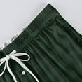 thumbnail image 5 of YOUYEDIAN Men Pajamas Pants Plaid Pj Pants Holiday Sleep Mens Graphic Lounge Pants Plus Size Checkered Wide Leg Pant Soft Drawstring Pajamas Bottoms Coffee XXXL, 5 of 5