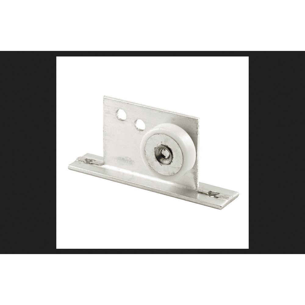 SlideCo 192037 Flat Shower Door Roller and Bracket, 3/4Inch, 2Pack