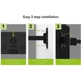 thumbnail image 5 of AVF EL104B-A Multi Position Dual Arm TV Mount for 12 to 25-Inch Screen, Black, 5 of 5