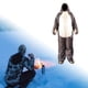 thumbnail image 1 of Saco de dormir momia, saco de dormir para acampar al aire libre, resistente al viento, portátil, cálido, con forma de oso, para senderismo y viajes M para 150 a 170cm, 1 of 8