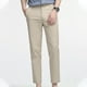 thumbnail image 5 of Pantalones de hombre de color liso rectos con bolsillos laterales y botones, 5 of 5