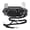 Black, variant on TUDEQU 6.5 in Nylon Adult Adjustable Hands-Free Dog Leash, Purple