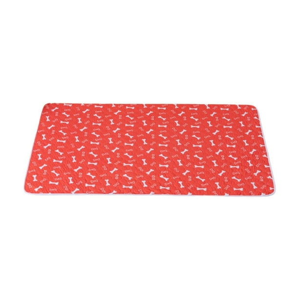 Alfombrilla absorbente reutilizable y lavable para perros, a prueba de fugas y olores, para entrenamiento de cachorros, resistente a las mordeduras, duradera y antideslizante, para uso en interiores,