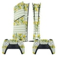 thumbnail image 2 of Lemon Green White Plaid PS5/PS5 Pro/PS5 Slim Digital Disc Skin Sticker For Console And Controller Skins, 2 of 7