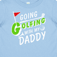 thumbnail image 4 of Inktastic Going Golfing with my Daddy- kids golf Boys or Girls Baby T-Shirt, 4 of 5