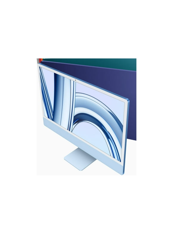 Apple iMac with 4.5K Retina display - All-in-one - M3 - RAM 8 GB - SSD 256 GB - M3 8-core GPU - IEEE 802.11ax (Wi-Fi 6E), Bluetooth 5.3 WLAN: - 802.11a/b/g/n/ac/ax (Wi-Fi 6E), Bluetooth 5.3 - Apple macOS Sonoma 14.0 - monitor: LED 24" 4480 x 2520 (4.5K) - keyboard: US - blue