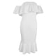 thumbnail image 1 of Vestido midi de sirena con hombros descubiertos y hombros descubiertos para mujer S Hugo  vestido de coctel para mujer, 1 of 9