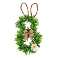 thumbnail image 3 of Easter Dry Branch Bunny Shaped Wreath, Cute Rustic Rattan Wreath for Front Door Hanging and Home Decor, Perfect Spring Easter Holiday Scene Arrangement and Festival Decoration Prop, 3*10*20in, D, 3 of 9