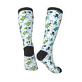 thumbnail image 4 of Haiem Cartoon Sea Creatures Socks, Funny Novelty Crazy Design Cotton Socks Sports Socks Knee High Socks For Men, Women,1Pairs - Gift For Working Friends, 4 of 9