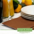 thumbnail image 3 of SimuLinen Cocktail and Party Napkins Beverage Napkins - COPPER - 25 Beverage Napkins, 3 of 8