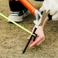 thumbnail image 5 of 4 Pcs Lengthen Steel Tent Stakes Heavy Duty Beach Tent Peg Canopies Stakes Outdoor Ground Stakes Camping Anchors Peg, 5 of 8