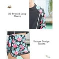 thumbnail image 5 of Swimsuits For Girls Rash Guard Swimsuits 2 Piece Bathing Suit Upf 50+ Summer Swimwear Bathing Suit For Kids, 5 of 6