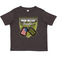 thumbnail image 3 of Inktastic Proud Military Daughter Soldier Hero Girls Toddler T-Shirt, 3 of 5