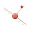 thumbnail image 2 of facefd Support Auto-Adhésif Support Mural Réglable Punch Free Stand avec Crochets Rose, 2 of 6