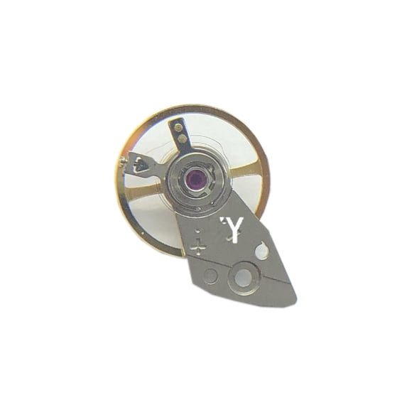 Roue d'Équilibre de Remplacement avec Ressort à Spirale, Attelle d'Équilibre, Pièce de Réparation de Marque pour Miyota 8200, Pièce de Réparation