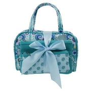 Modella Blue Medallion 3pc Duffle Set