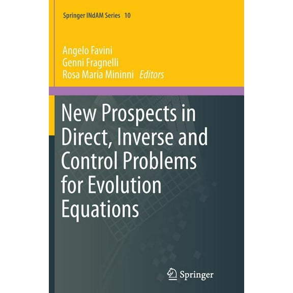 Springer Indam New Prospects in Direct, Inverse and Control Problems for Evolution Equations, Book 10, (Paperback)