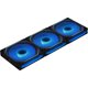 thumbnail image 2 of Lian Li UNI Fan SL-INF 120 RGB Infinity Mirror ARGB Ventilador 120 mm blanco paquete de 3 controladores, 2 of 8