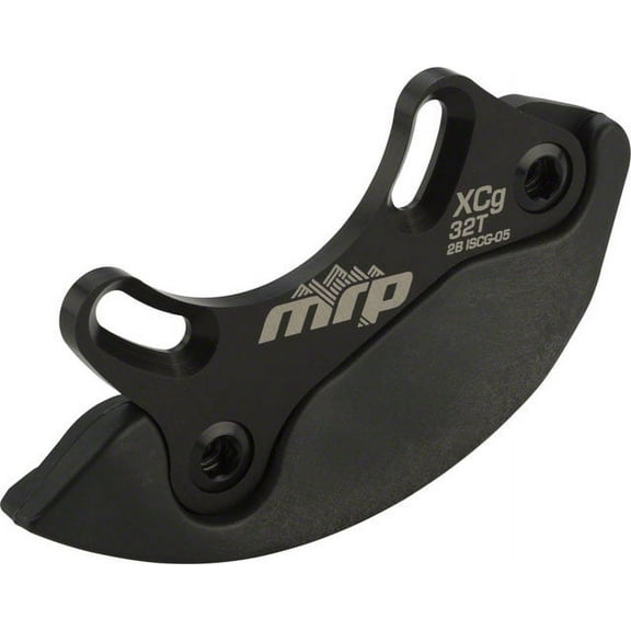 MRP XCg SL 2-Bolt Bash Guard- 32t, ISCG-05, Aluminum Backplate, Black