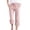 Z2-Red-cotton linen pants for women, variant on Yourumao Womens Linen Capri Pants Striped Straight Leg Capris Elastic Drawstring Waist Loose Casual Pants Summer Travel Trousers with Pocket