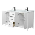 thumbnail image 3 of Wyndham Collection WCH717160DHBCMUNSMXX Elan 60" Free Standing Double Basin Vanity Set -, 3 of 7